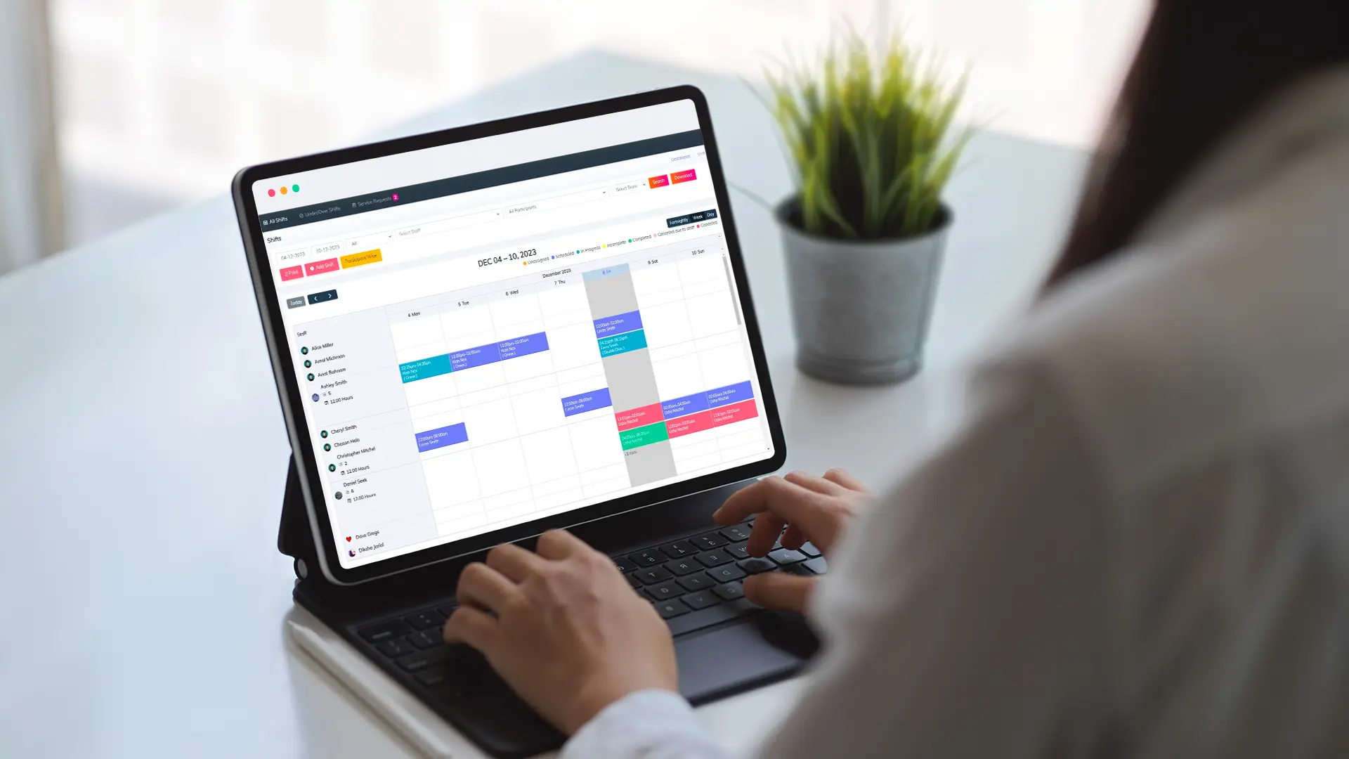 Cloud-Based NDIS Rostering Software